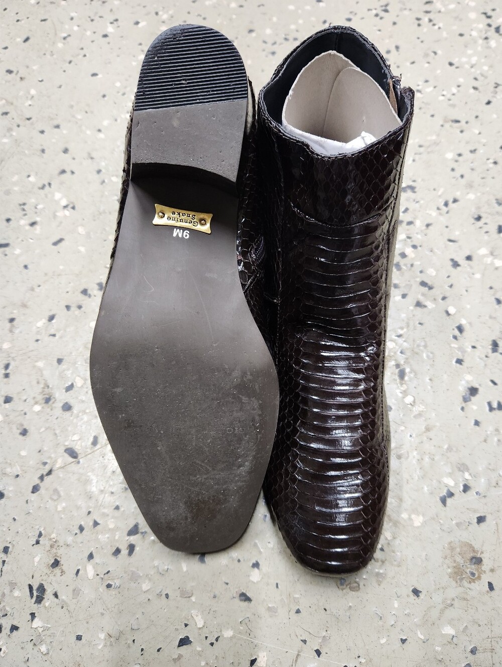 Men's Giorgio Brutini Snake Skin Boot - Picture 3 of 4